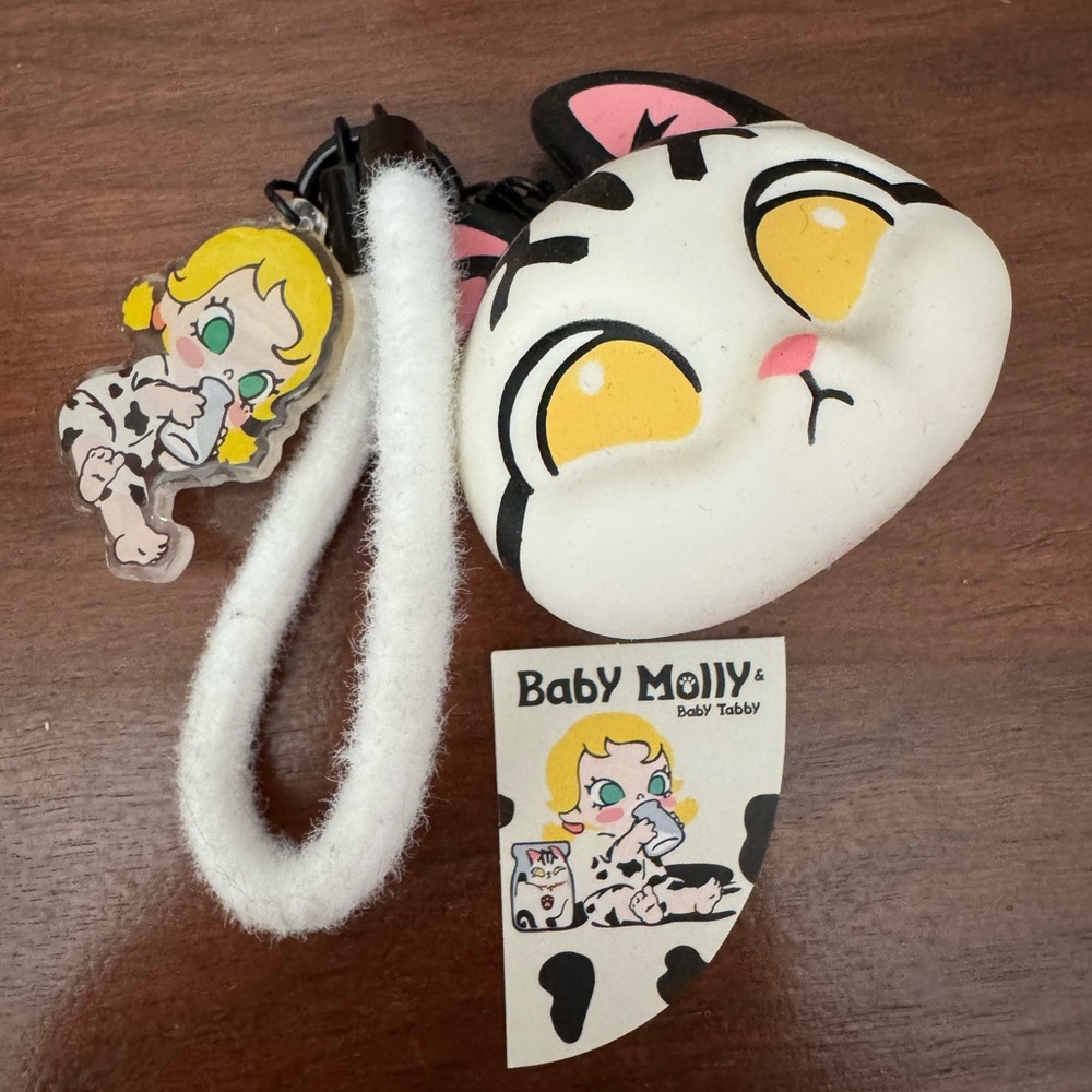 PopMart Baby Molly & Baby Tabby Series Squishy - no box